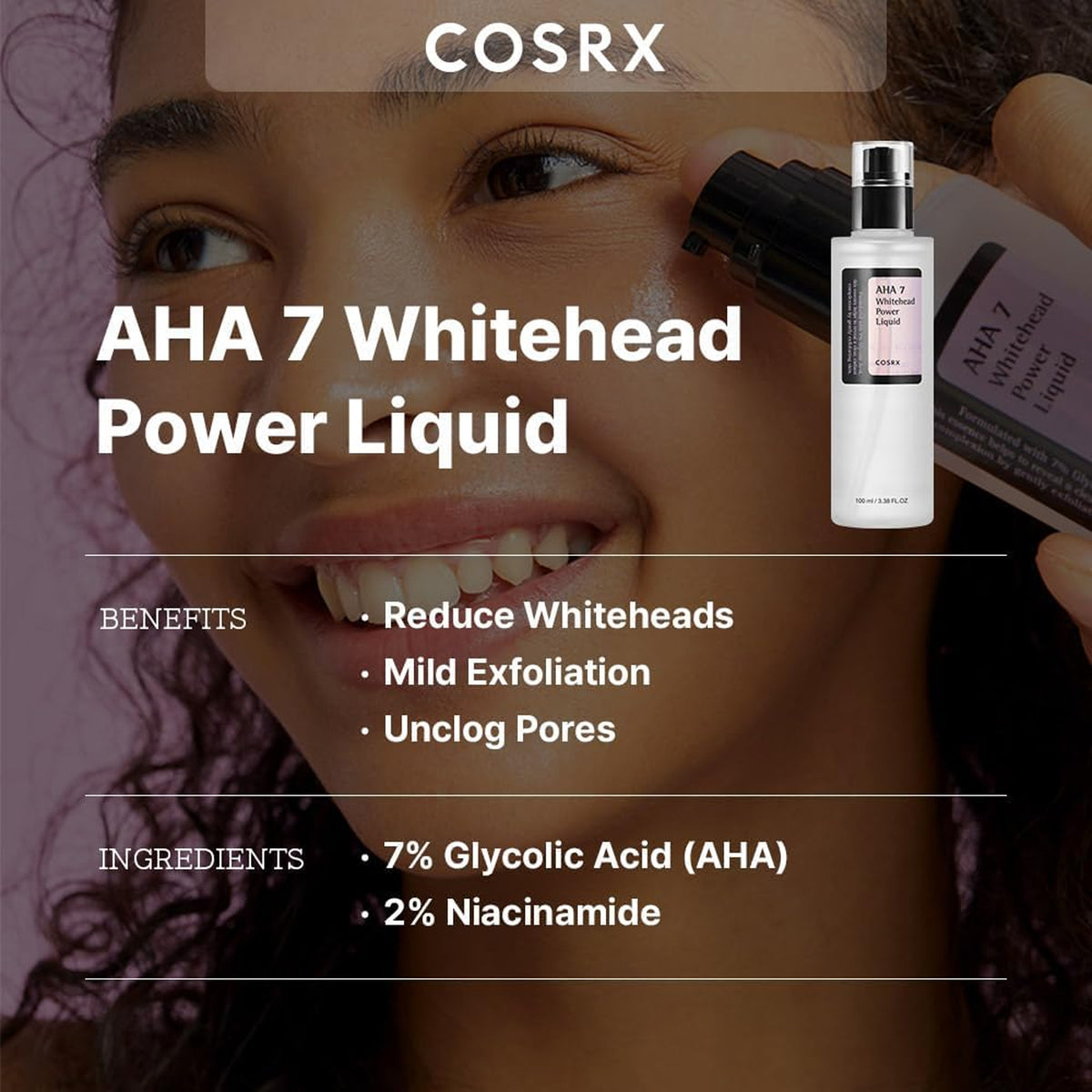 COSRX AHA7 Whitehead Power Liquid - JamaliBox