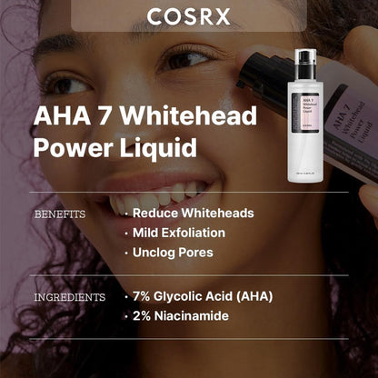 COSRX AHA7 Whitehead Power Liquid - JamaliBox
