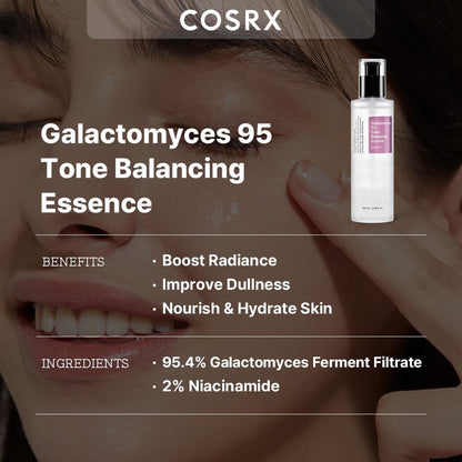 Cosrx Galactomyces 95 Tone Balancing Essence - JamaliBox