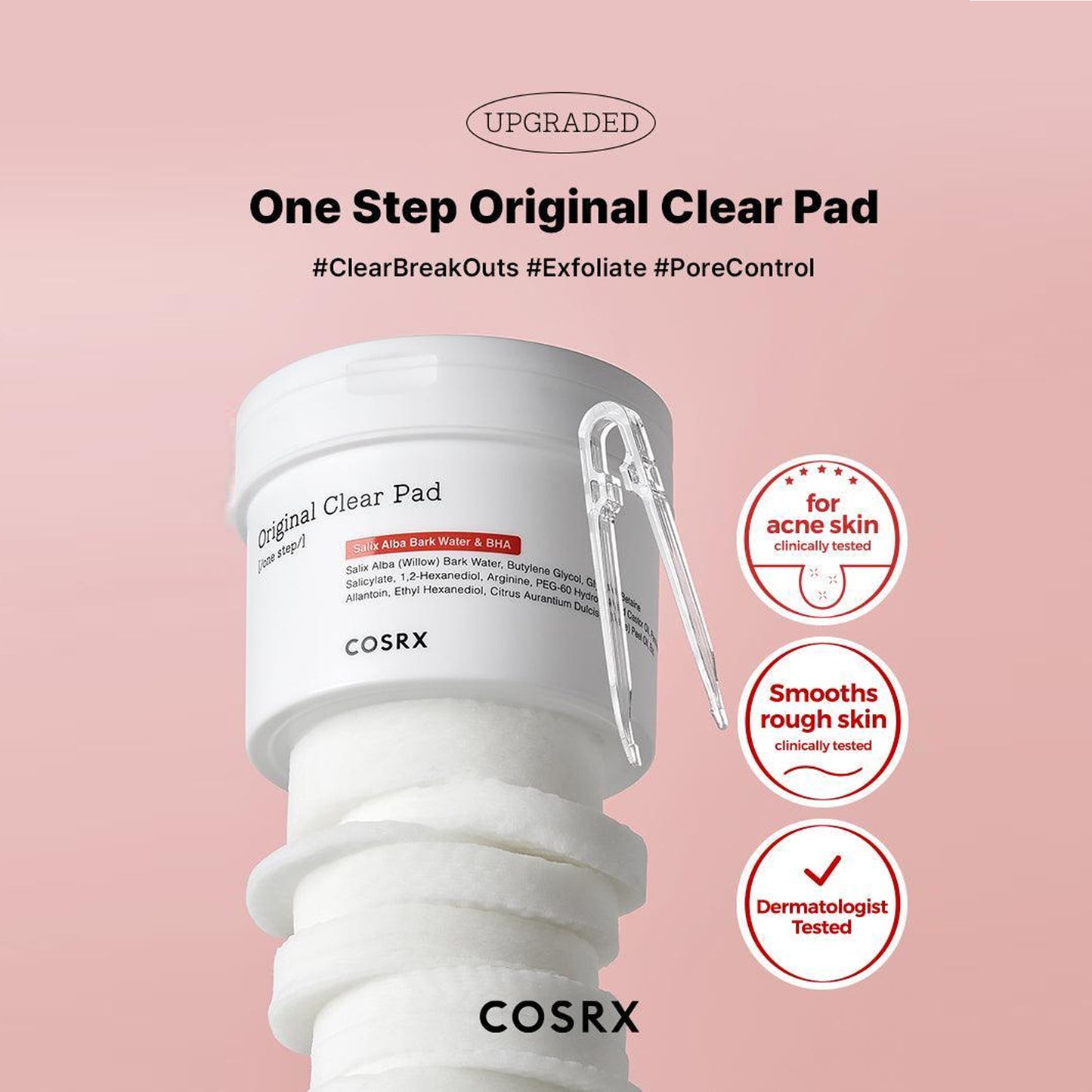 COSRX, One Step, Original Clear Pad