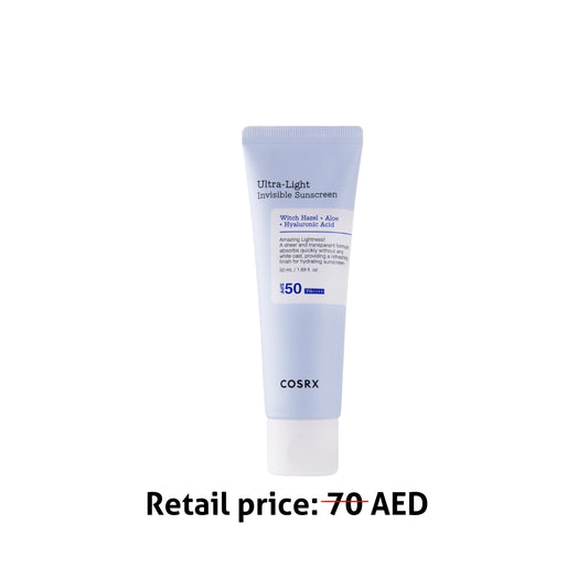 Cosrx Ultra Light Invisible Sunscreen-SPF50