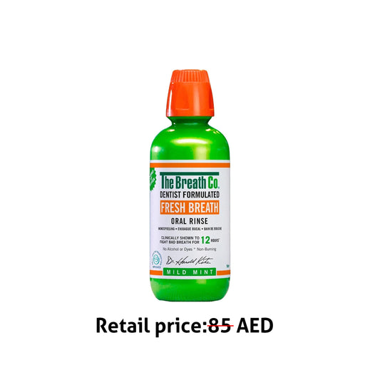 TheraBreath, Fresh Breath, Oral Rinse, Mild Mint,