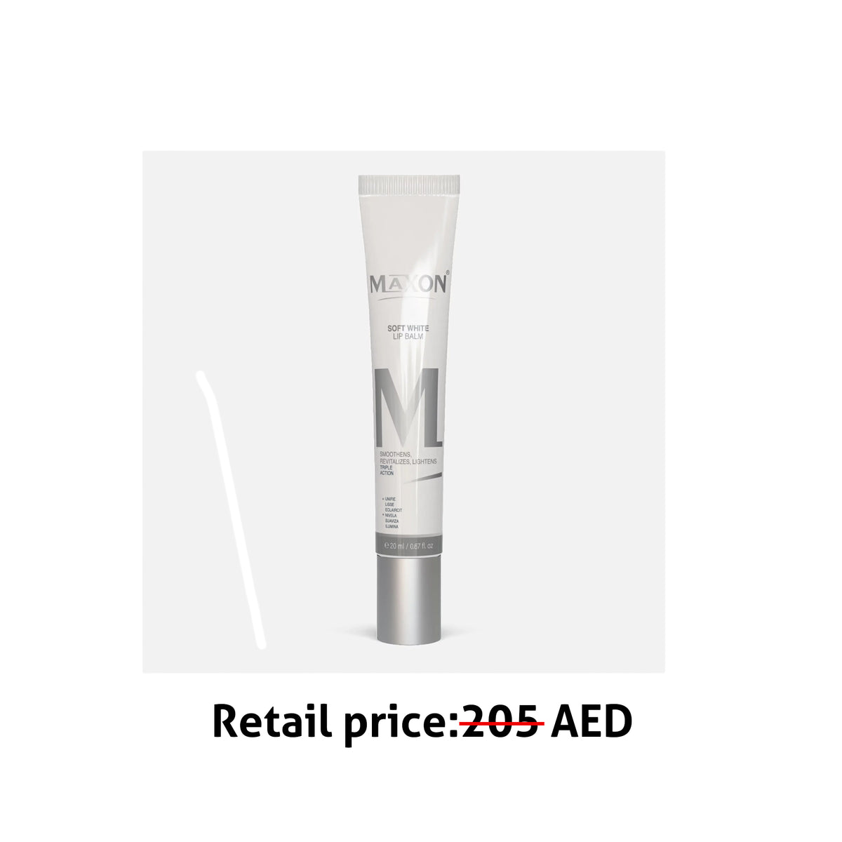 MAXON Soft White Lip Balm - JamaliBox