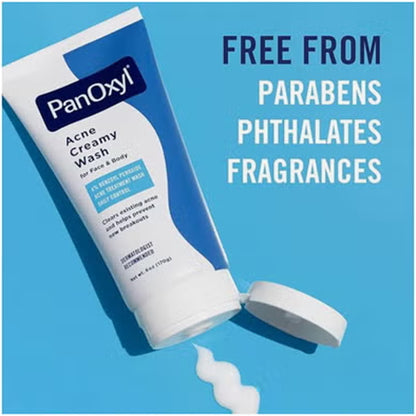 PanOxyl Acne Creamy Wash - JamaliBox