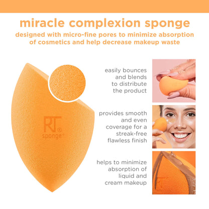 Real Techniques Miracle Complexion Sponge, 4 Count