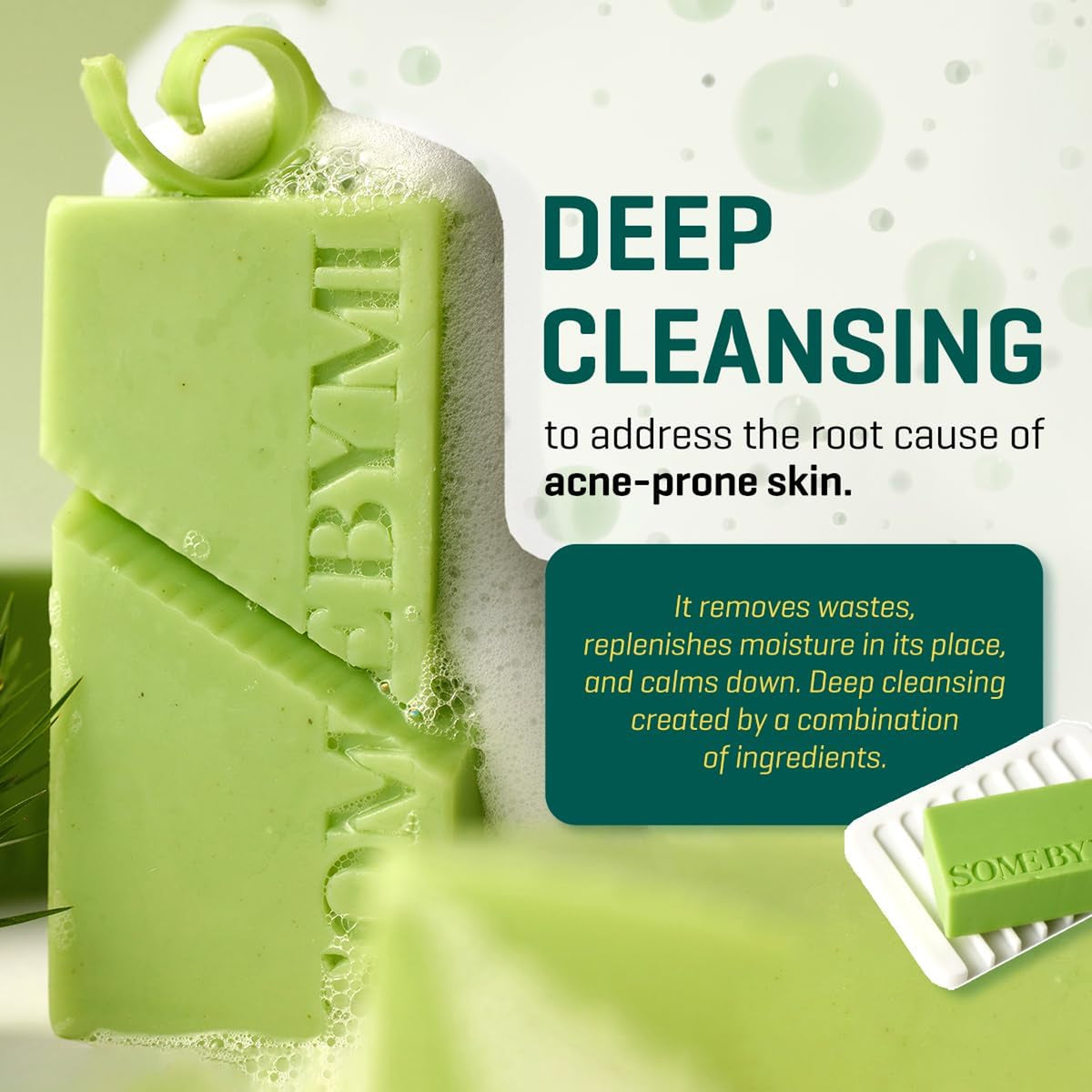 SOME BY MI - AHA, BHA, PHA 30 Days Miracle Cleansing Bar - JamaliBox