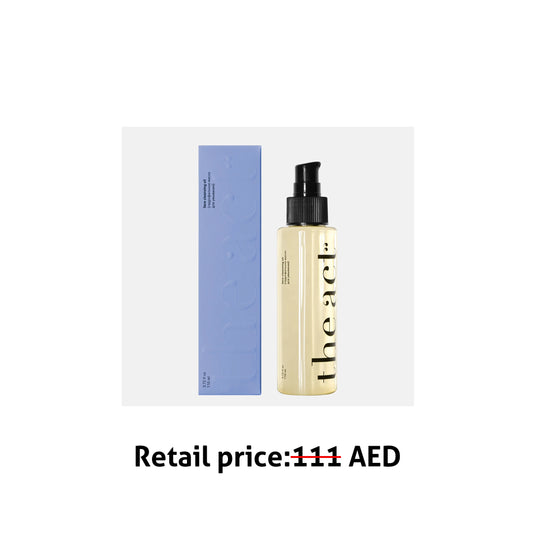 The Act Face cleansing oil
