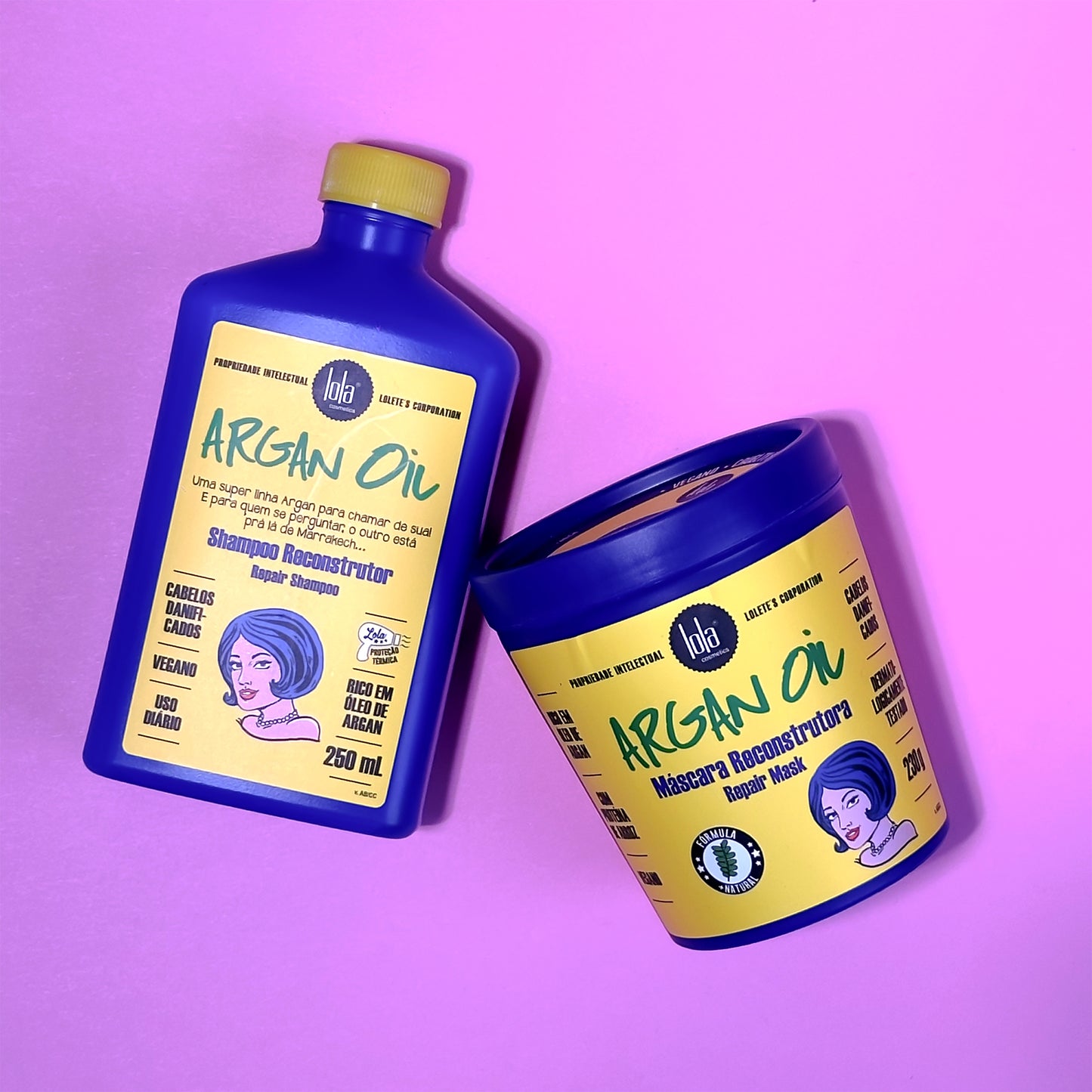 Lola Cosmetics Argan Oil Repair Shampoo 250ml - JamaliBox