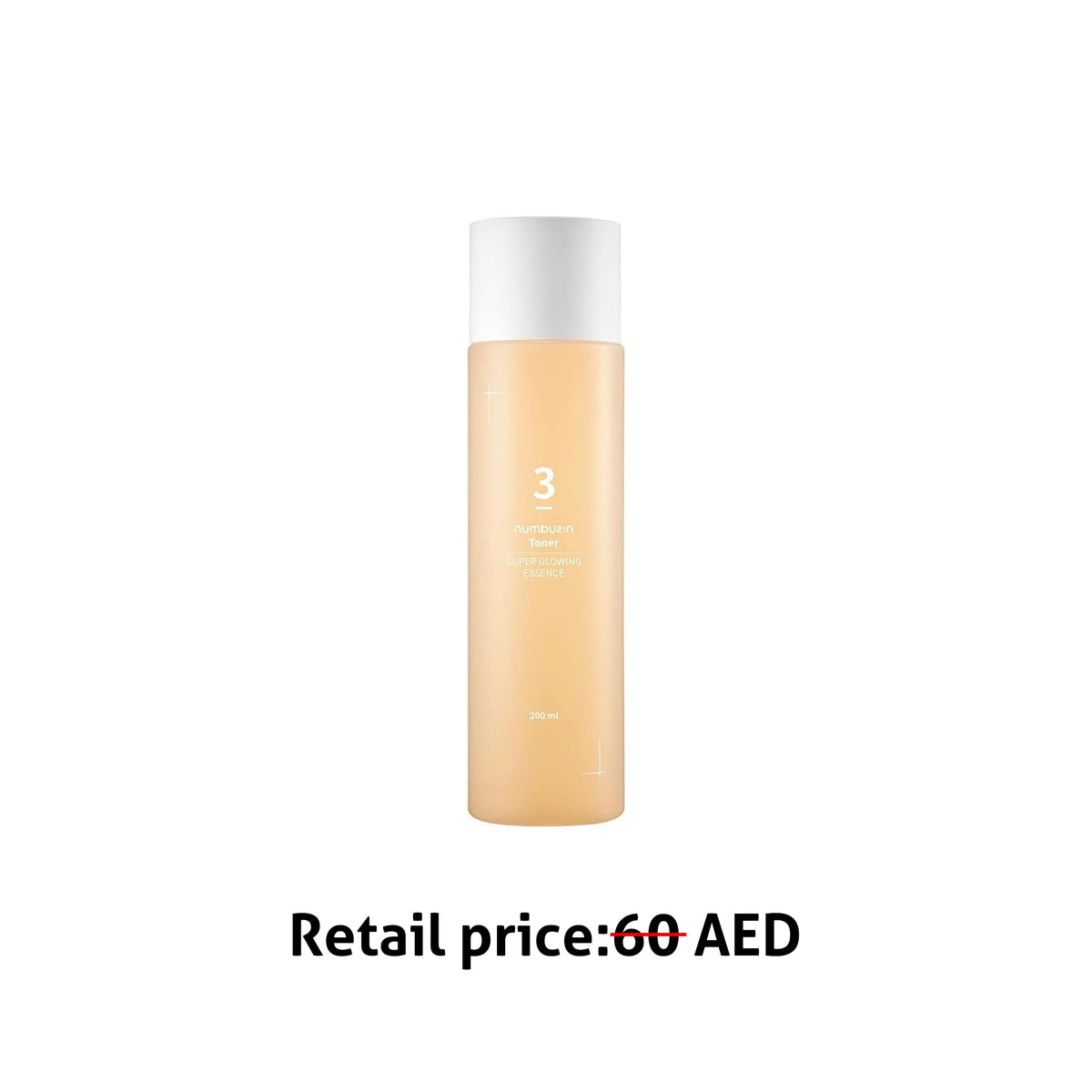 Numbuzin, No.3 Super Glowing Essence Toner - JamaliBox